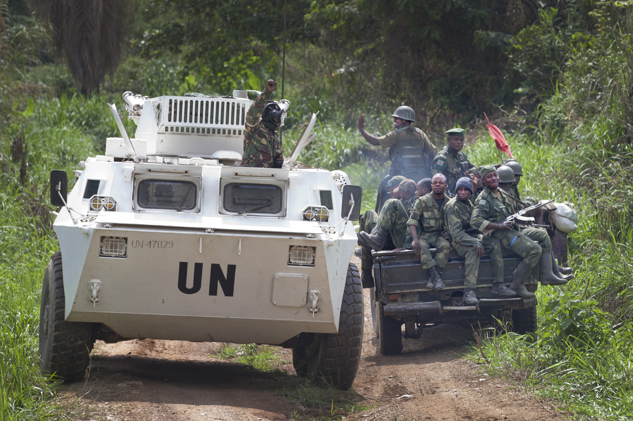 聯合國曾支援剛果武裝力量對抗民主同盟軍民兵的行動。（圖／Wikimedia）