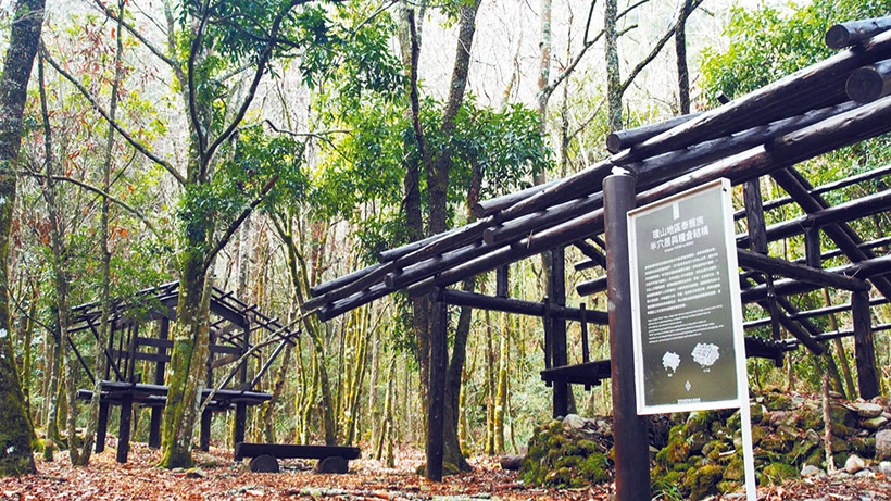 環山獵人登山步道，具備泰雅族文化特色與生態體驗獲好評，榮獲行政院公共工程委員會金質獎佳作。（圖／台中市觀旅局網站翻攝）