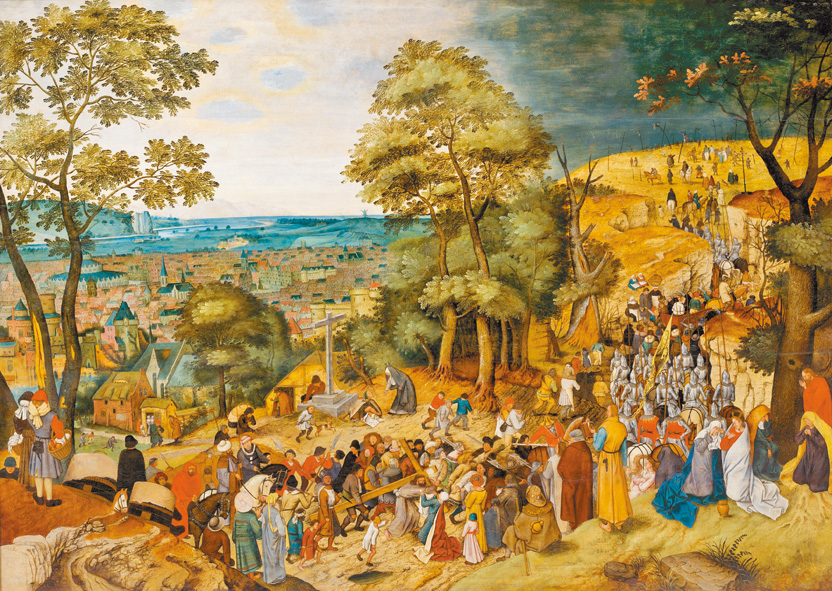 "Christ Carrying the Cross", by Pieter Brueghel The Younger