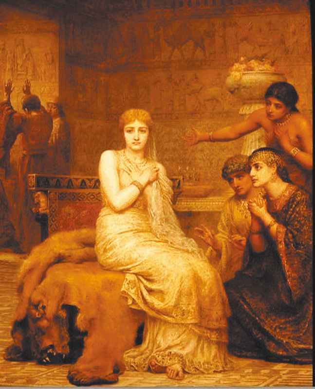 "Vashti Refuses the King's Summons", by Edwin Long