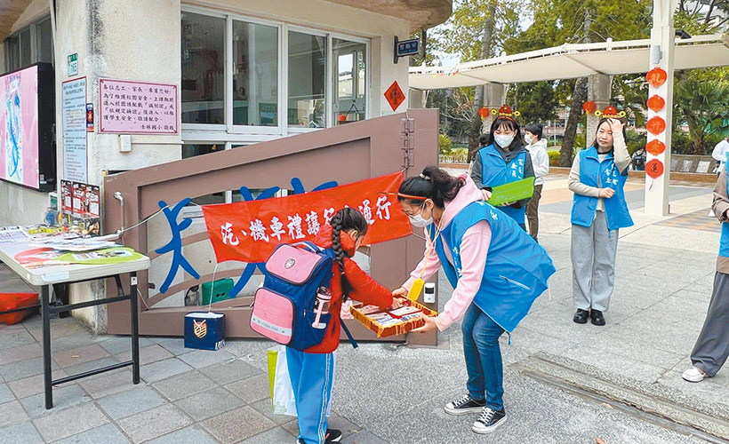 各級學校即將開學，迎接新學期。（台北市政府提供）