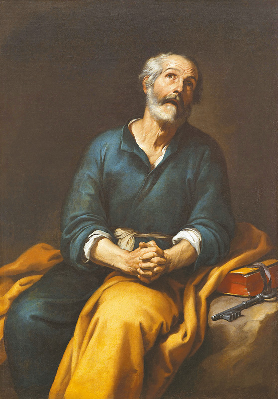 "Saint Peter in Tears", by Bartolome Esteban Murillo