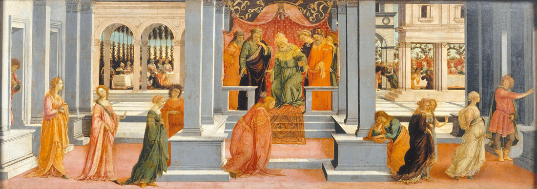  "Esther chosen by Ahasuerus", by Filippino Lippi