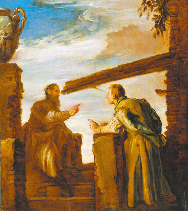 "The Parable of the  Mote and the Beam", by Domenico Fetti