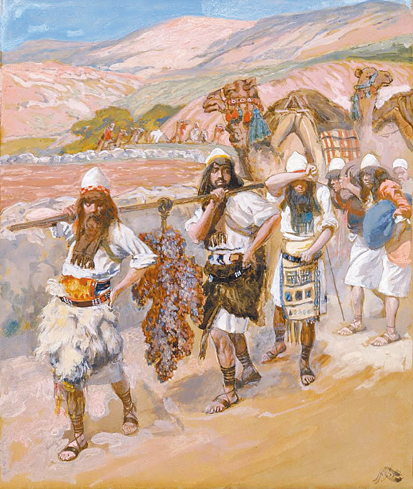 "The Grapes of Canaan", by James Tissot