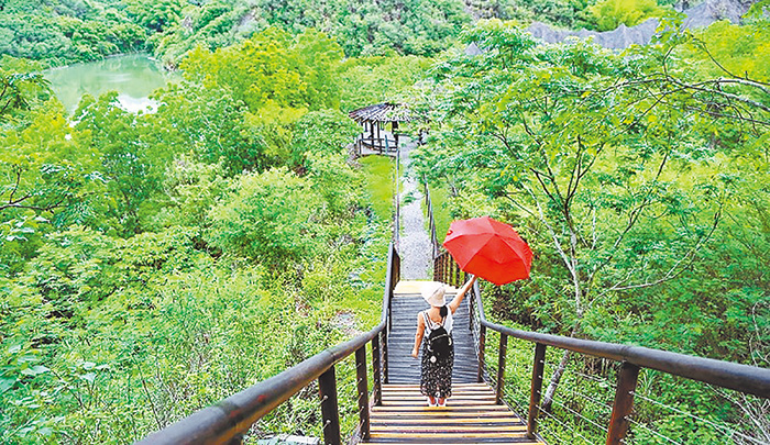 牛埔農塘泥岩教學園區。（圖/台南市政府提供）