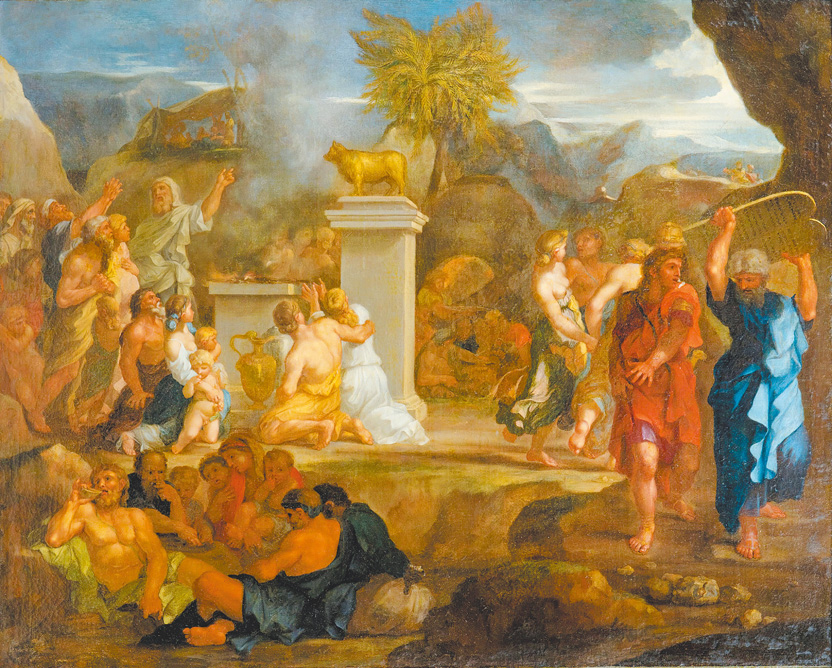 "The Adoration Of The Golden Calf", by Sébastien Bourdon