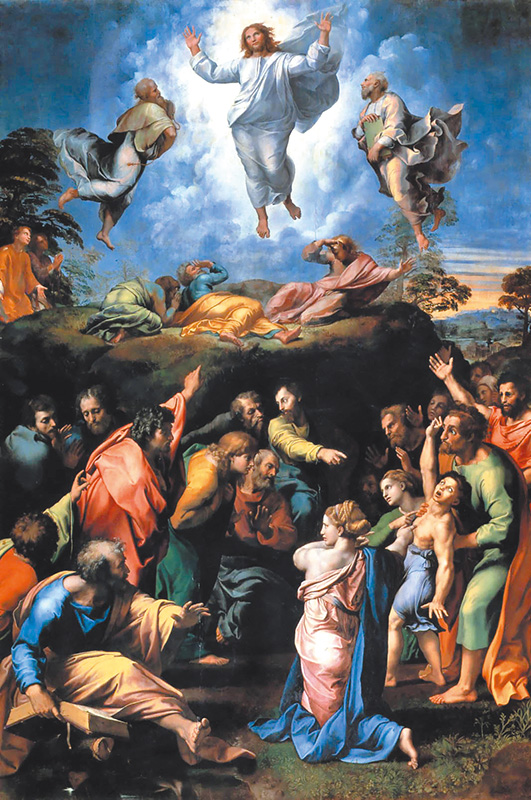 "The Transfiguration of Christ", by Raphael