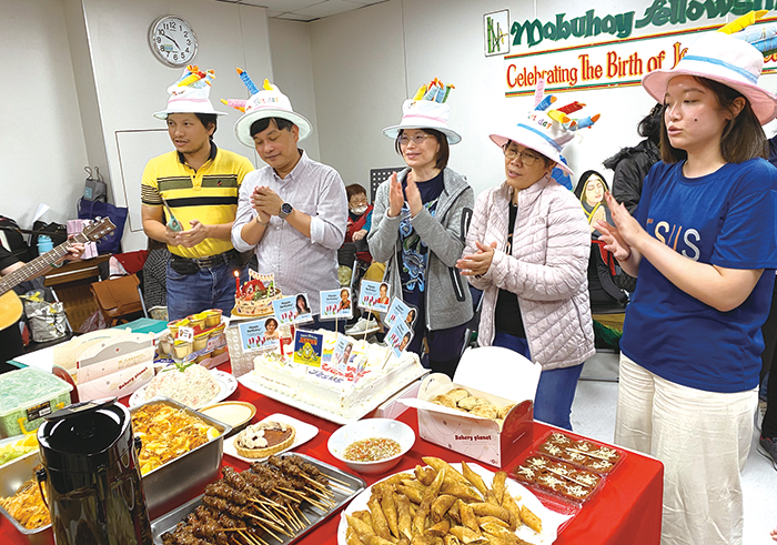 菲律賓團契聖誕節活動。（圖／受訪者提供）