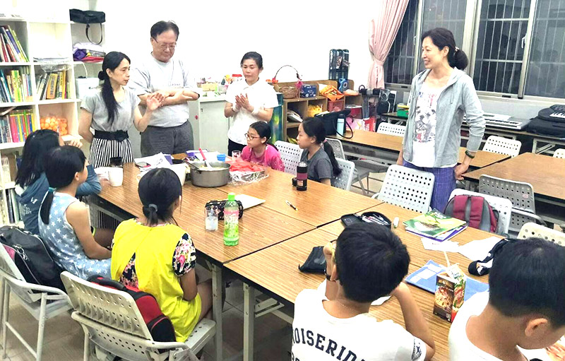 陪讀班。（圖／受訪者提供）