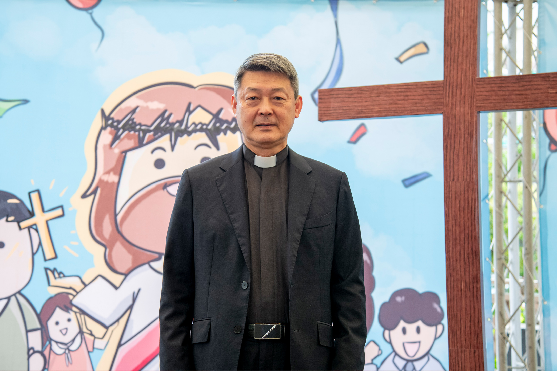 彰基董事長兵政隆牧師。(彰基提供)