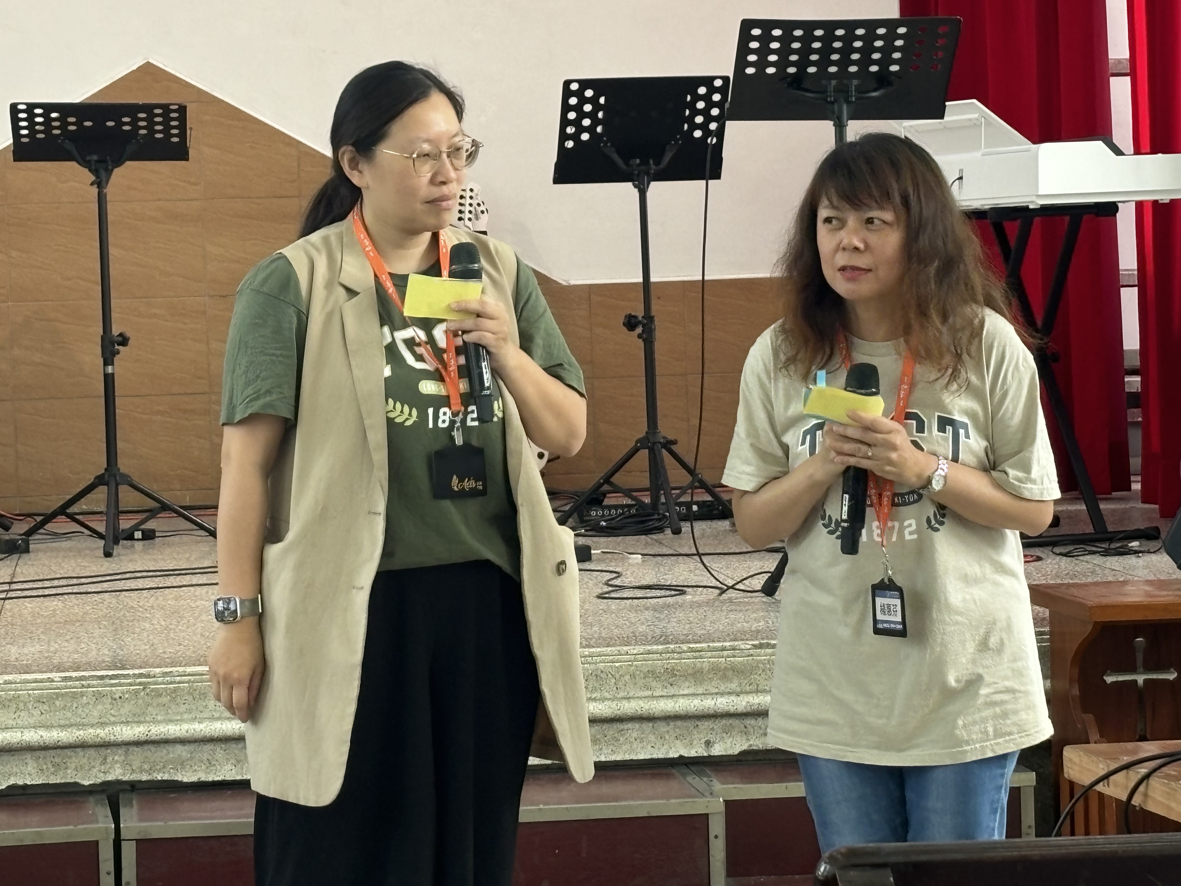 用情境劇呈現不同溝通狀態對話。(圖/李容珍攝影)