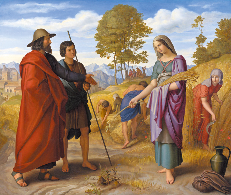 "Ruth in Boaz's Field", by Julius Schnorr von Carolsfeld