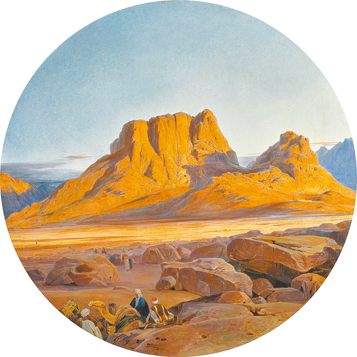 "Mount Sinai", by Edward Lear