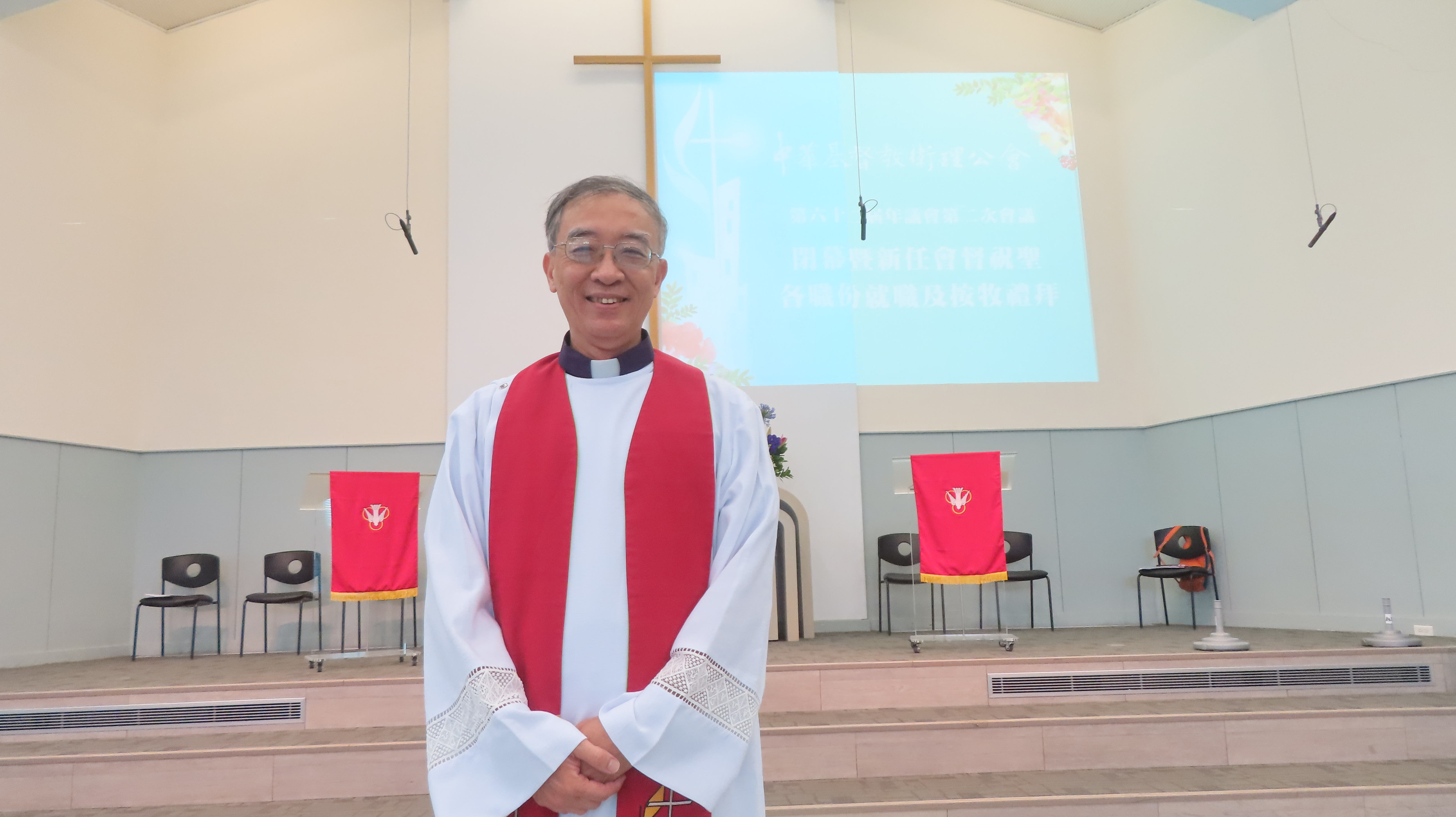 辛俊傑會督。（圖/梁敬彥攝影）