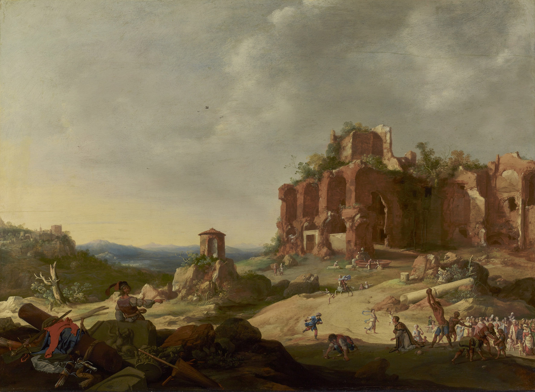 "The Stoning of Saint Stephen", by Bartholomeus Breenbergh