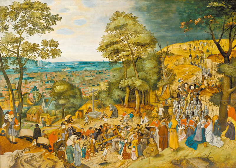 "Christ Carrying the Cross", by Pieter Brueghel The Younger