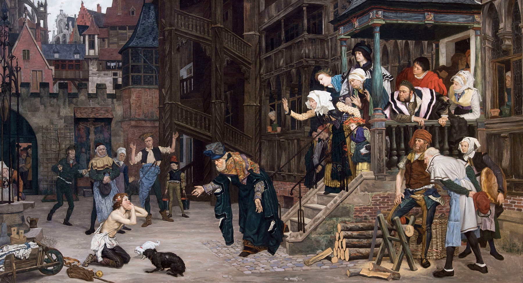 "The Return of the Prodigal Son", by James Tissot