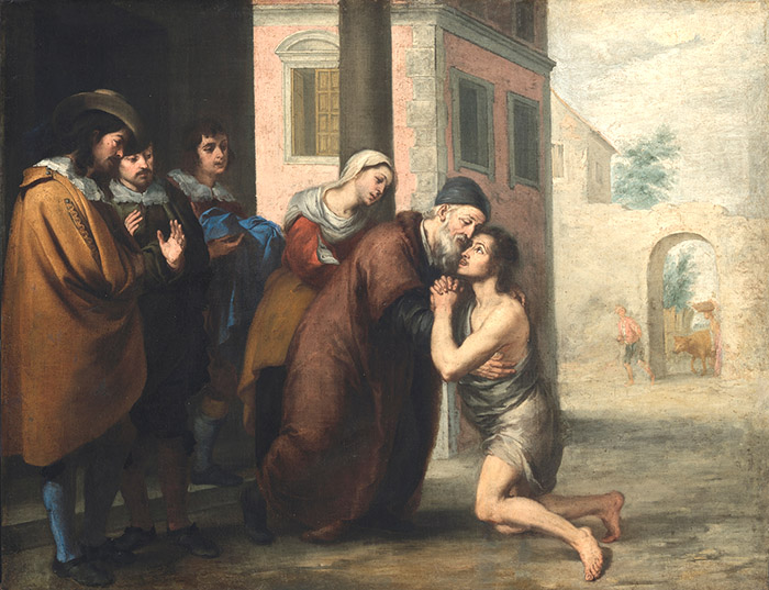 "The Return of the Prodigal Son", by Bartolomé Estebán Murillo