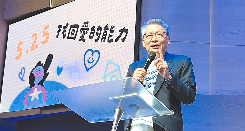 台北真理堂主任牧師蘇哲明。（圖／受訪者提供）