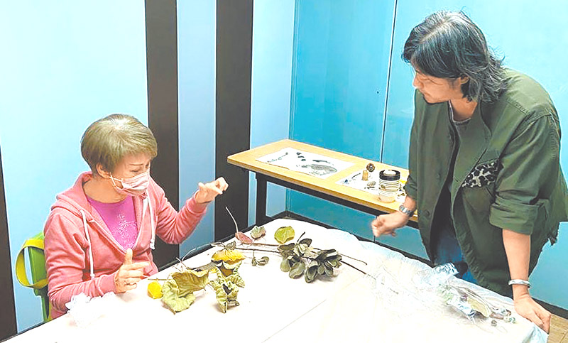 透過畫畫、園藝，重新找回我是誰？（受訪者提供）