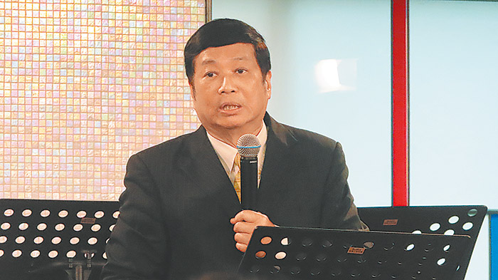 潘榮隆教授。（圖／梁敬彥攝影）