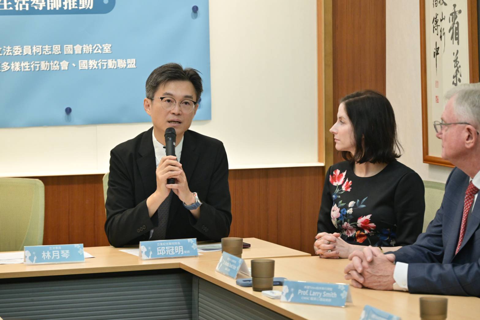 亞東醫院院長邱冠明醫師（主辦單位提供。）