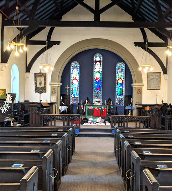聖瑪麗．埃倫布魯克教堂為居民提供避暑空間。（圖／churchofengland.org）