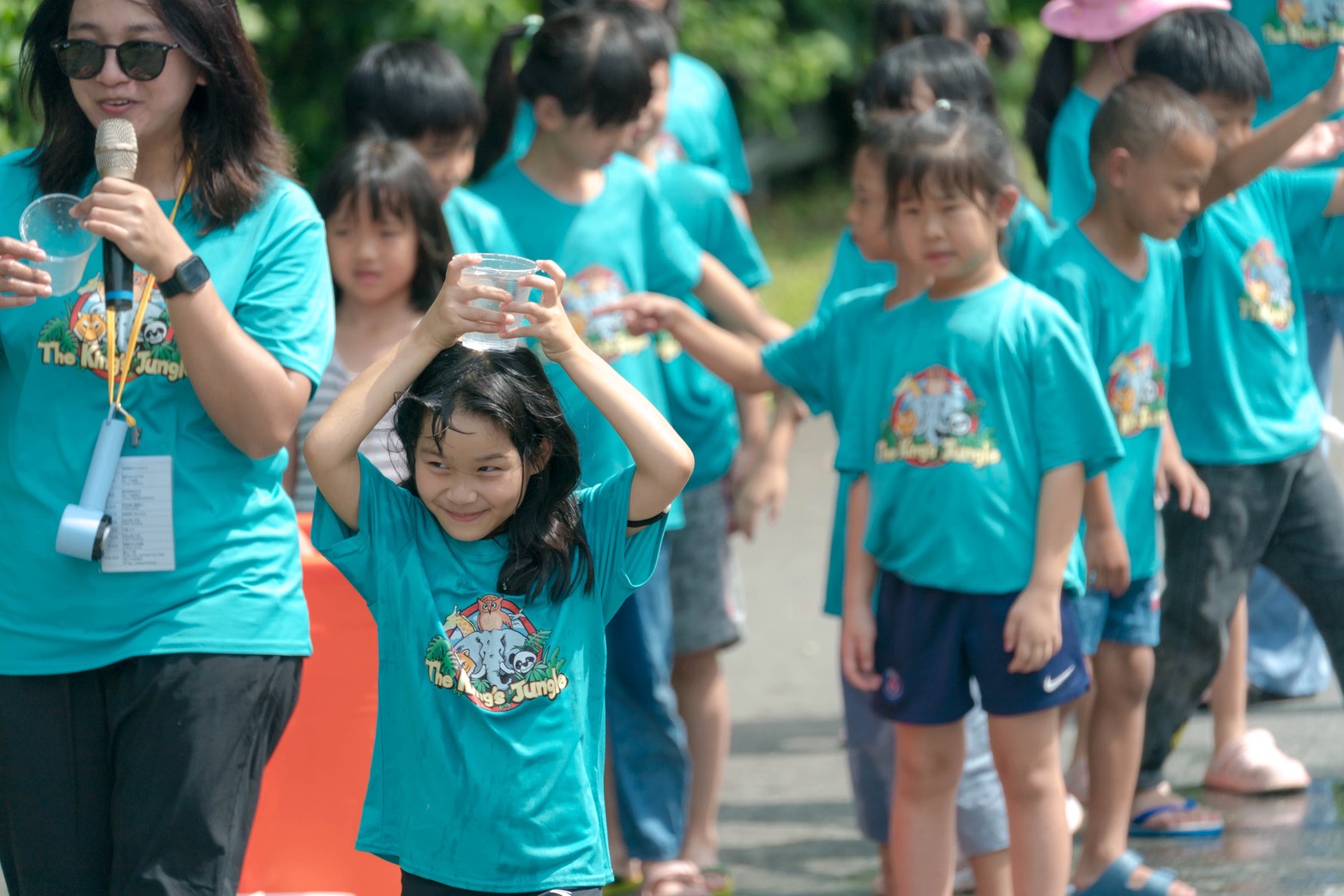 孩子們熱情參與。(圖/救傳提供)