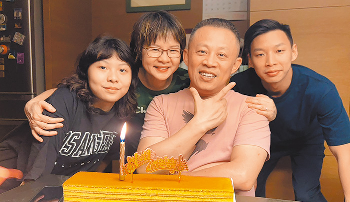 林世緯副會長全家福。 （受訪者提供）