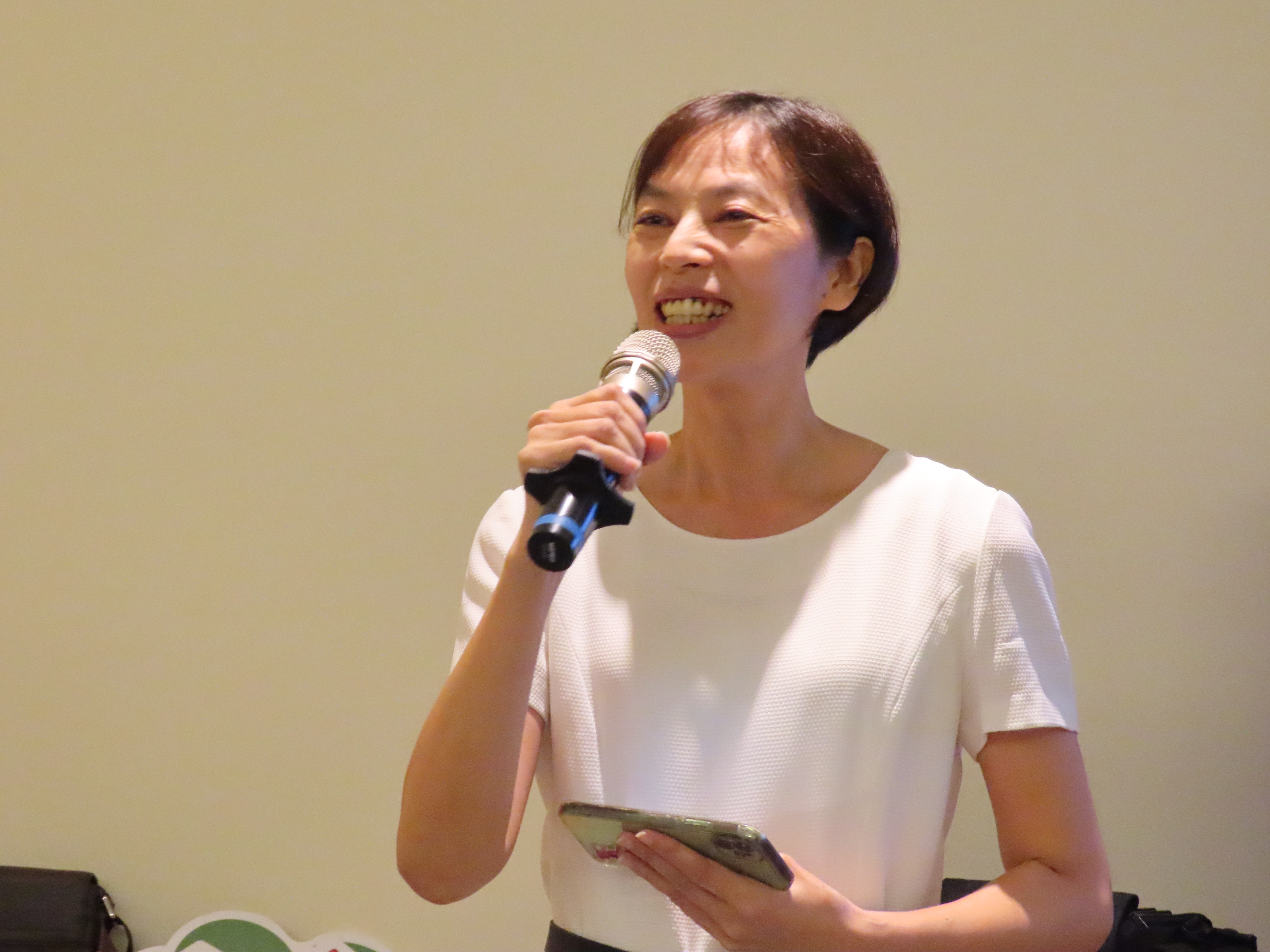 吳淑惠傳道，(圖/李容珍攝影)