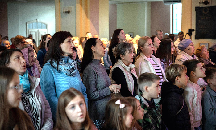 （圖／FB@@Lviv Central Baptist Church）