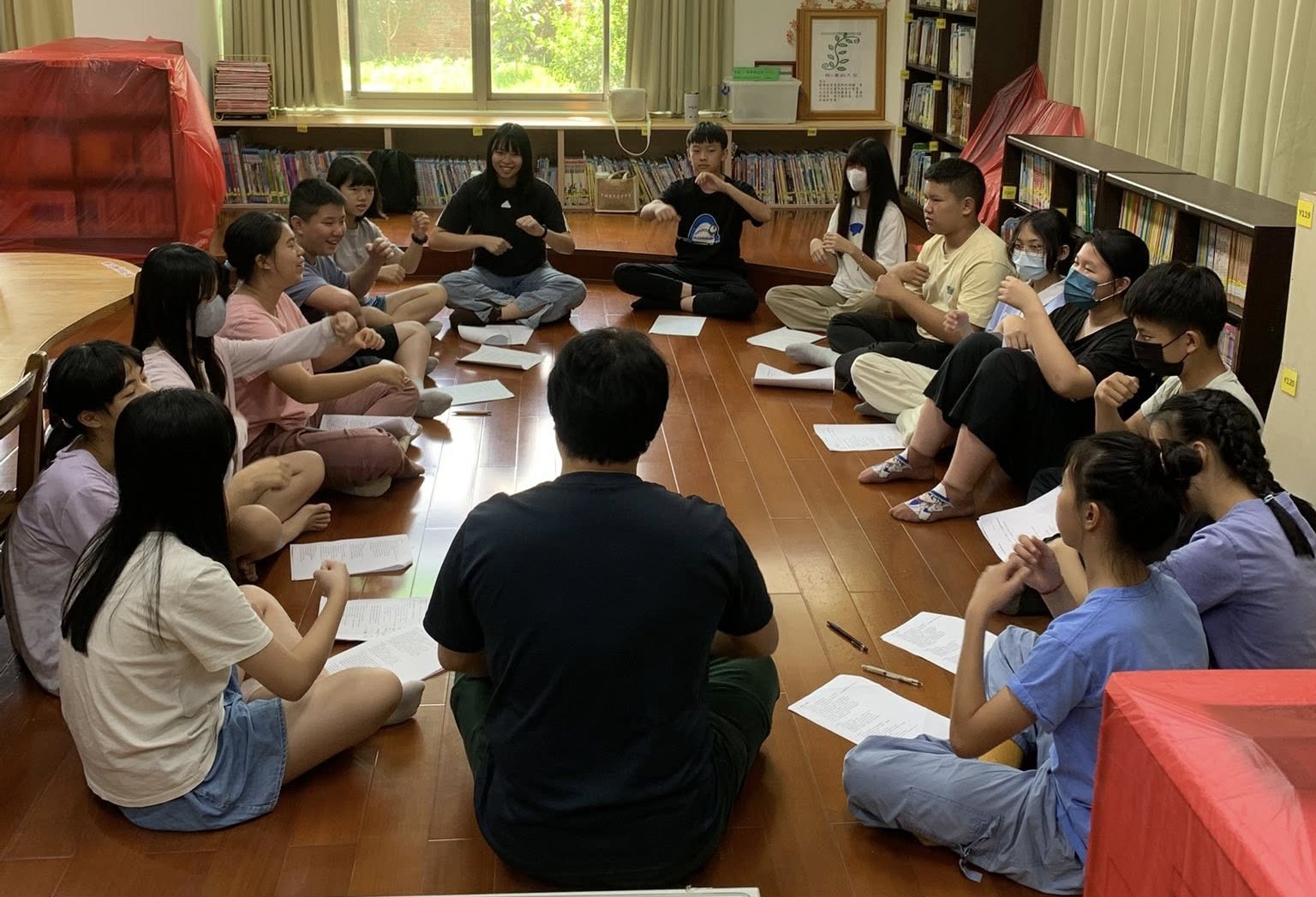 大湳教會青少年隊輔訓練。(翻攝自大湳教會臉書)