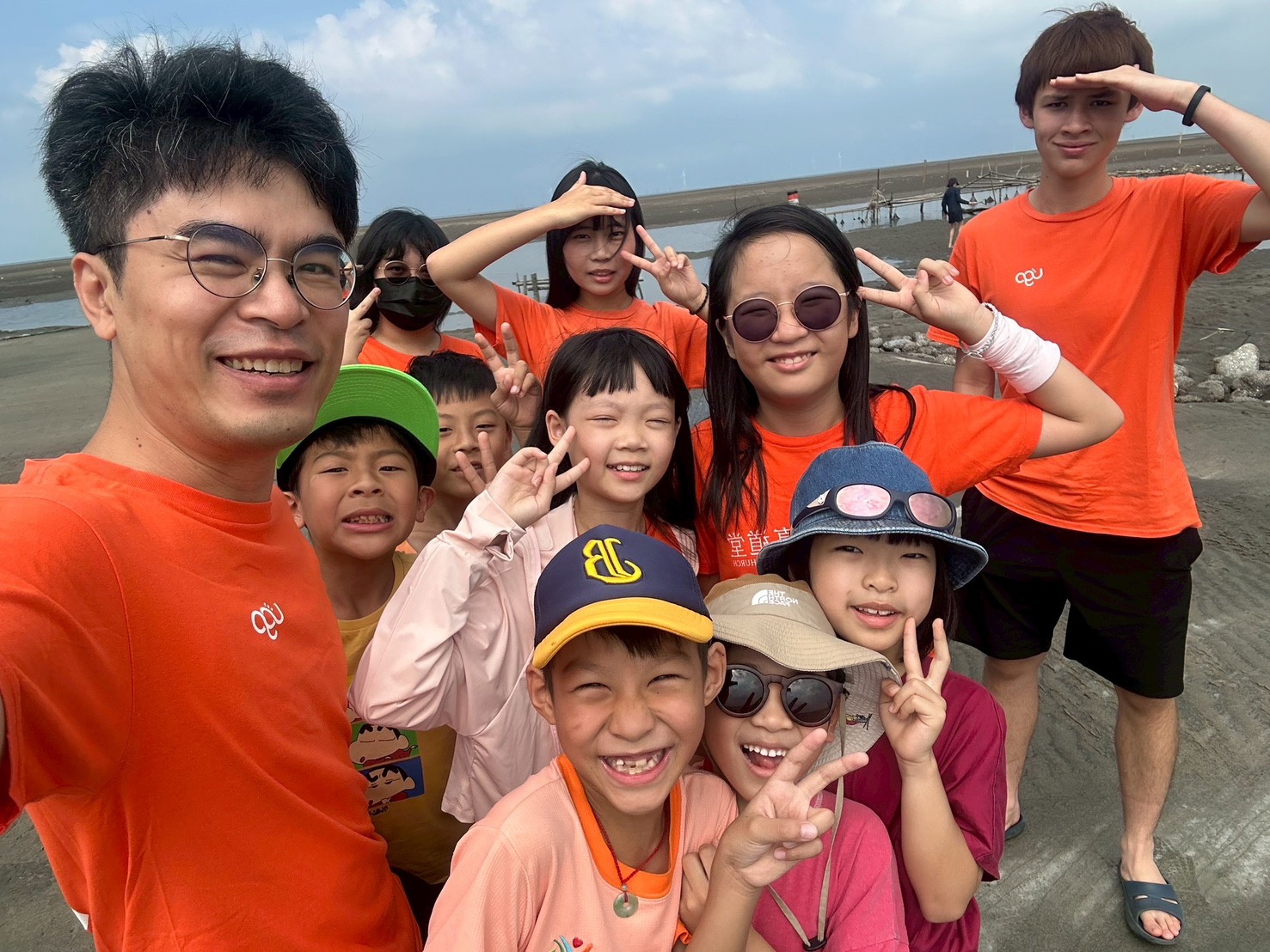 收心營安排一天外地旅遊。(圖/新光真道教會提供)