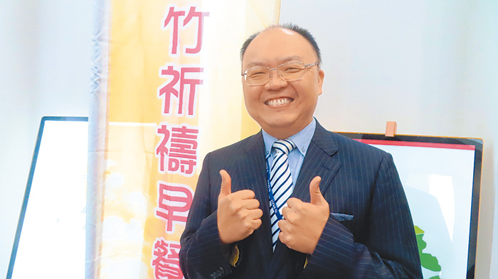 李易松牧師。（圖／梁敬彥攝影）