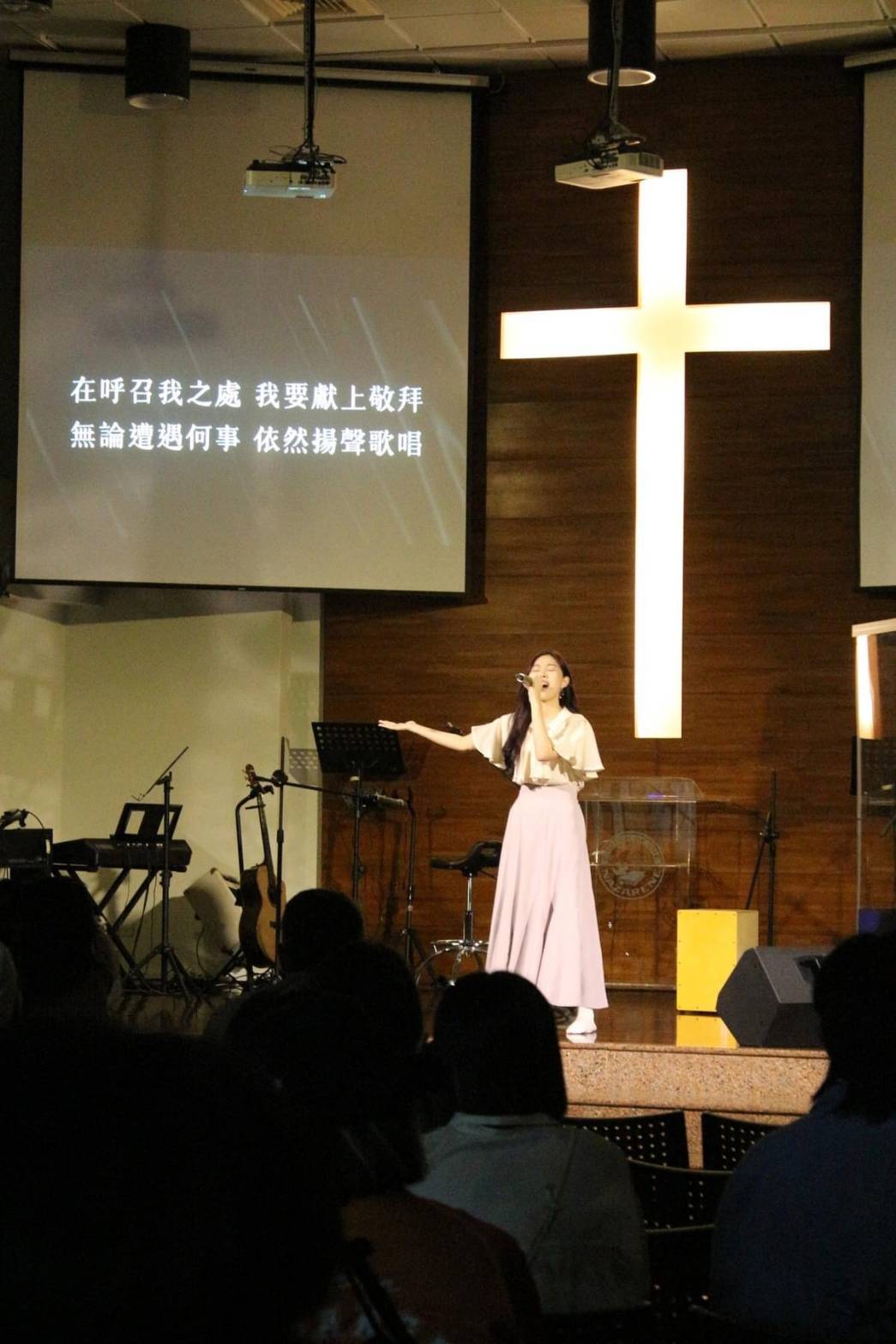 參加拿青好聲音決賽。（圖／受訪者提供）