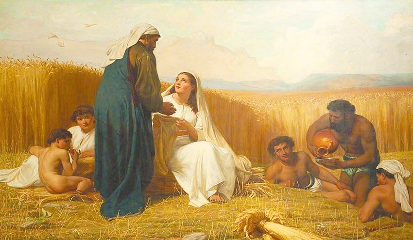 "Ruth and Boaz",  by David Wilkie Wynfield