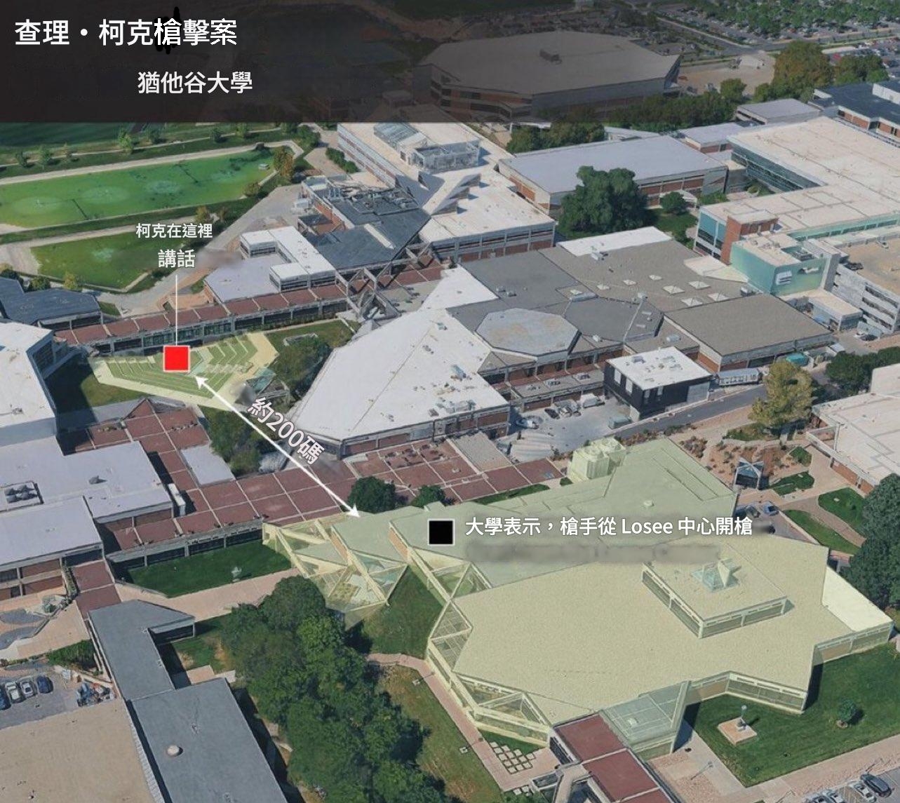 現場鳥睱圖。（X@MichaelCoudrey，Google翻譯）