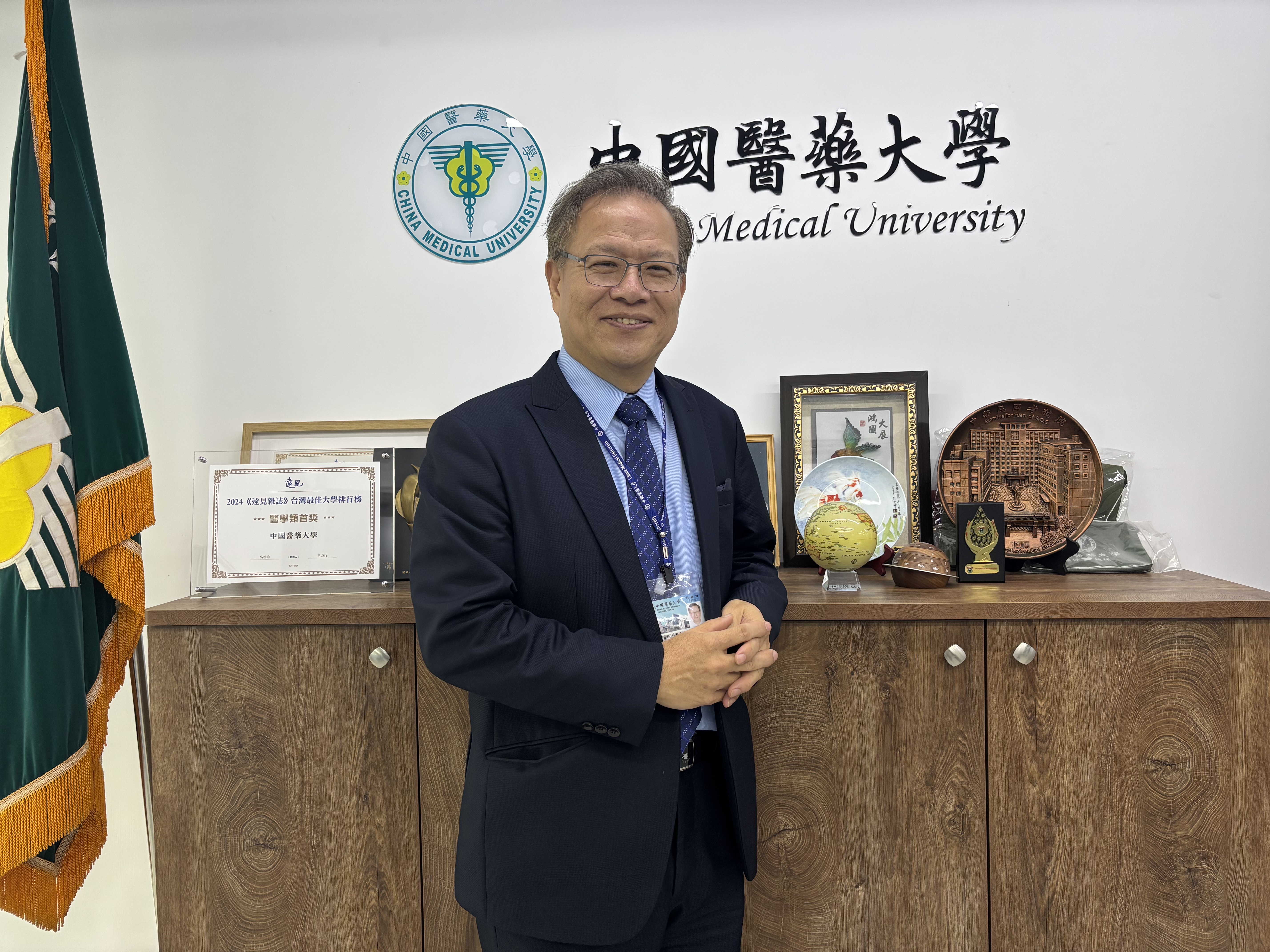 江安世校長。(圖/李容珍攝影)