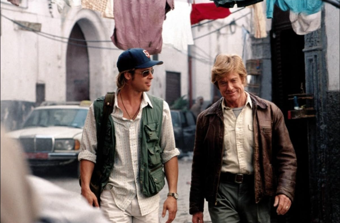 和布萊德．彼特演出 《間諜遊戲》 (2001)。（翻攝自imdb.com）