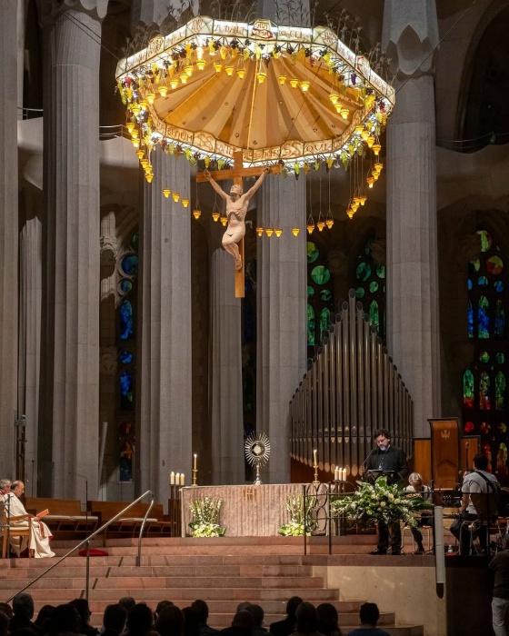  （翻攝自IG@basilicasagradafamilia)