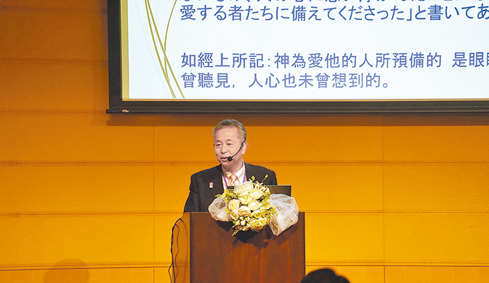 金子道仁參議員。（圖／何俊良攝）