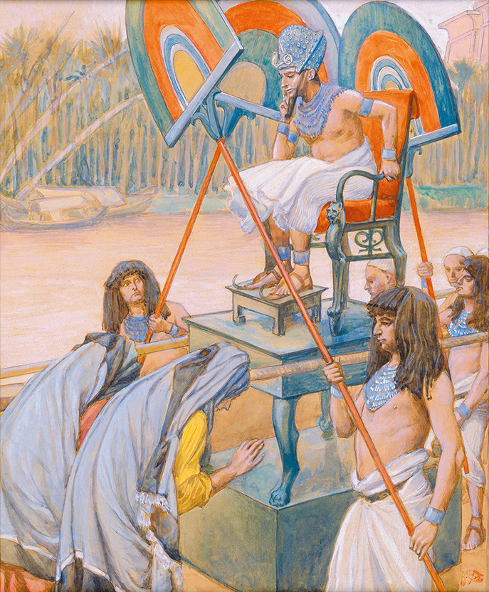 "Pharaoh and the Midwives", by James Tissot
