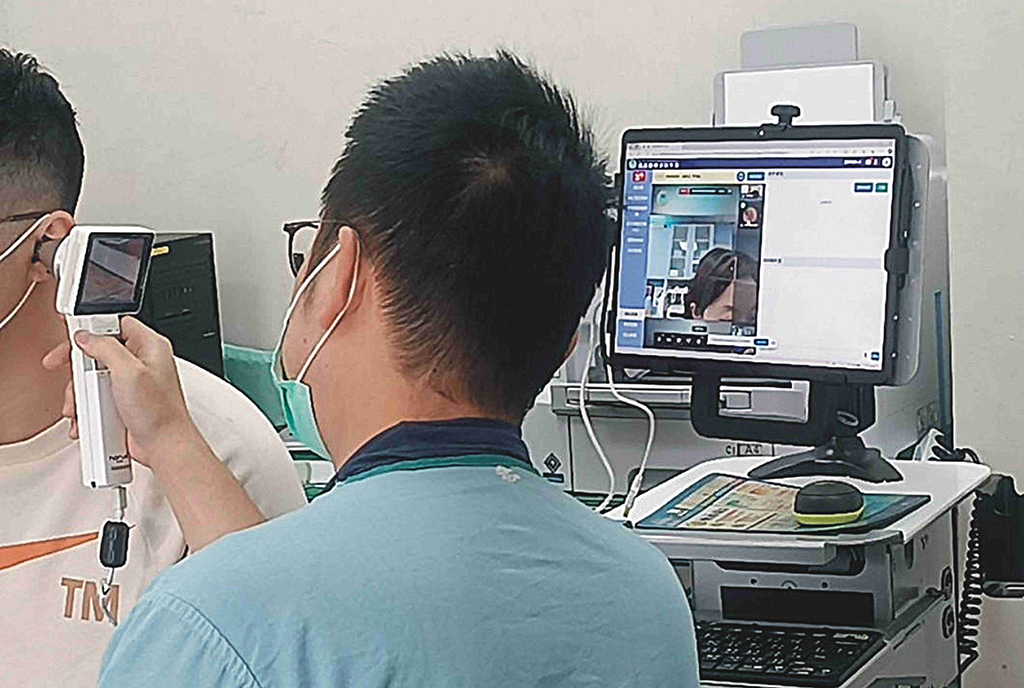 彰基獲五年期深耕計畫，智慧醫療走入南投偏鄉，提升醫療可近性與品質，也激發年輕醫師投入在地服務的熱情。(彰基提供)