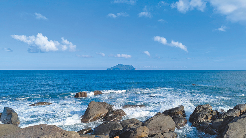 龜山島是蘭陽平原最吸引人的美景。