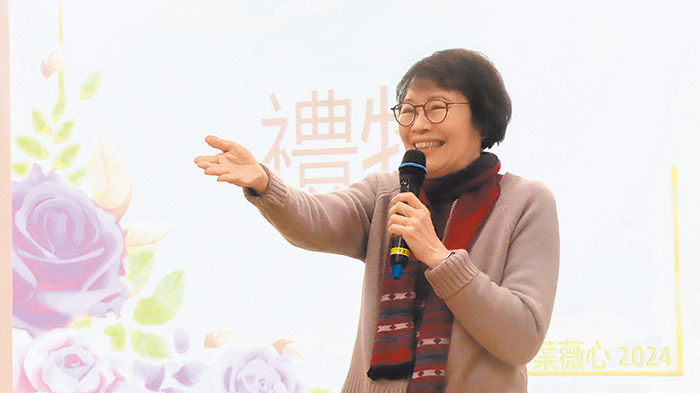 葉薇心老師。（圖／梁敬彥攝影）