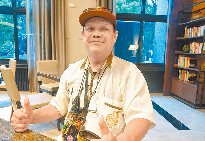 汪中仁牧師。(圖/梁敬彥攝影)