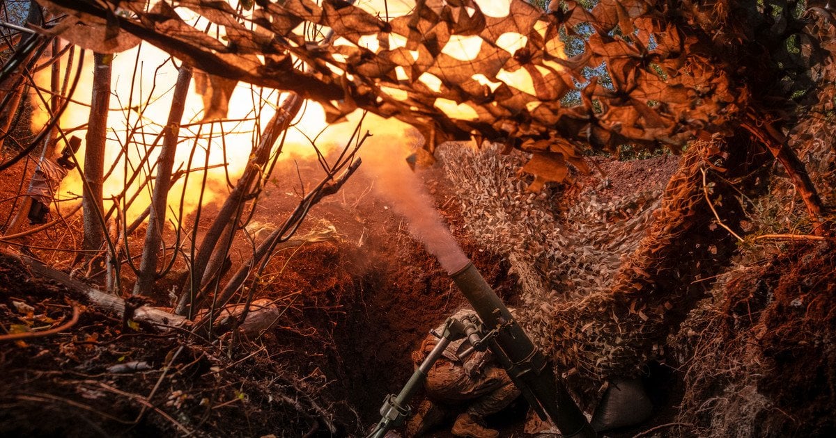 克拉馬托爾斯克附近的前線(圖片來源:美聯社)