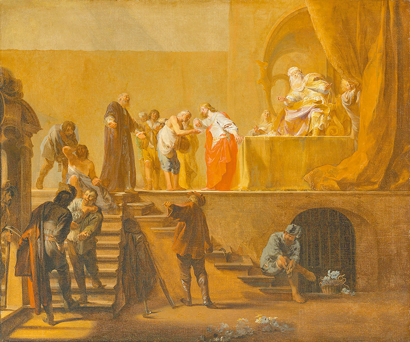 "The parable of the laborers in the vineyard", by Nicolaus Knüpfer