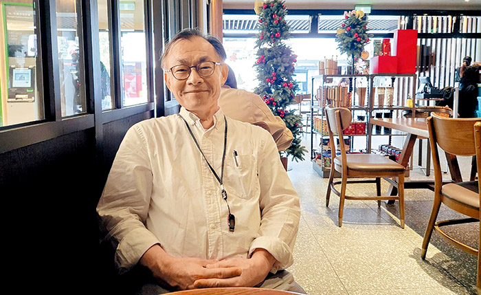 詹昭能副教授。(圖/梁敬彥攝影)